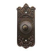 French Lorraine bronze keyed back plates for new or antique doorknobs